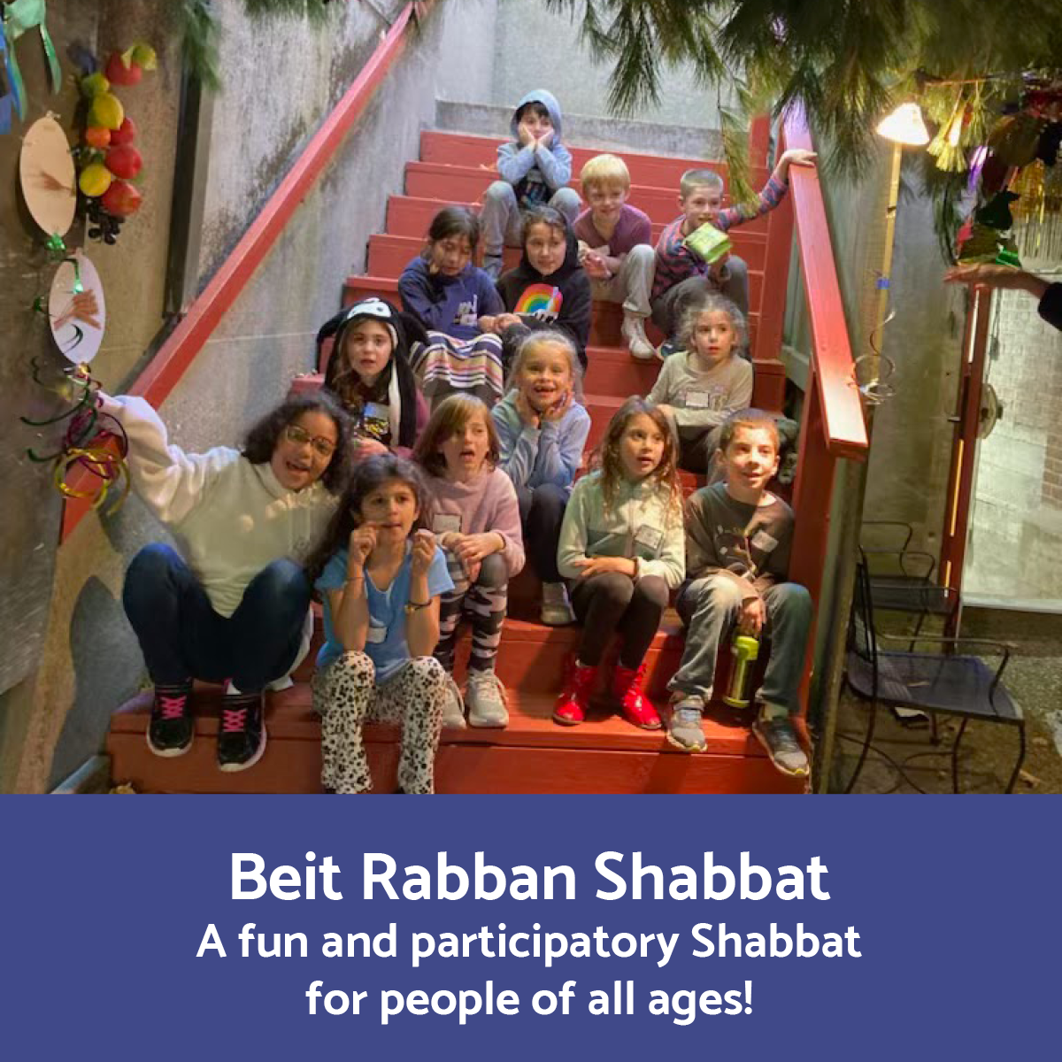 Shabbat Morning Service/Beit Rabban Shabbat & Ice Cream for Kiddush (in person and online)